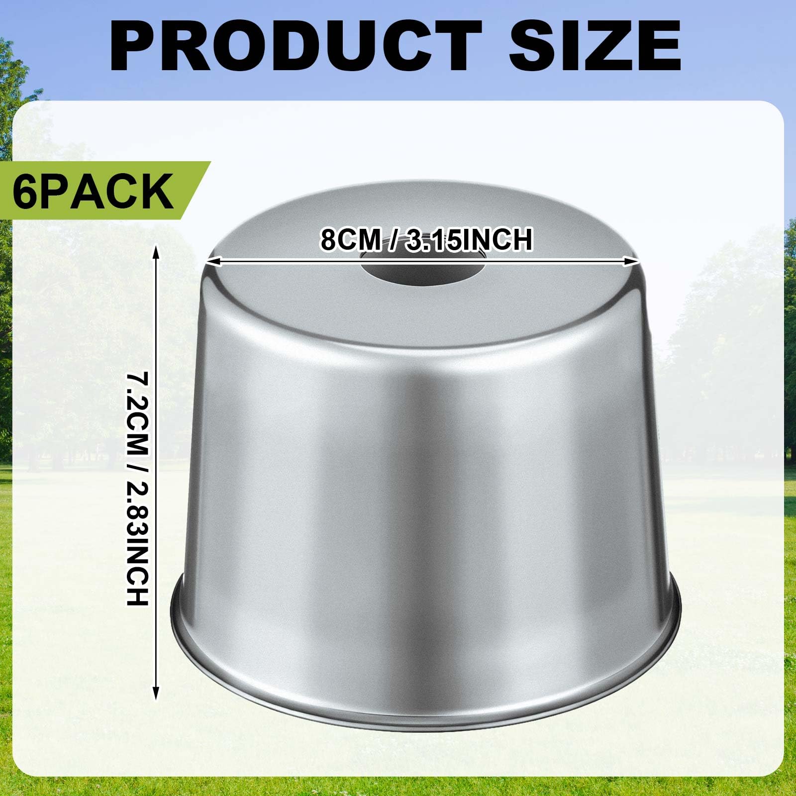 Amazon.com : MorningRo 6 Pack Mower Dust Cover Cap Compatible with