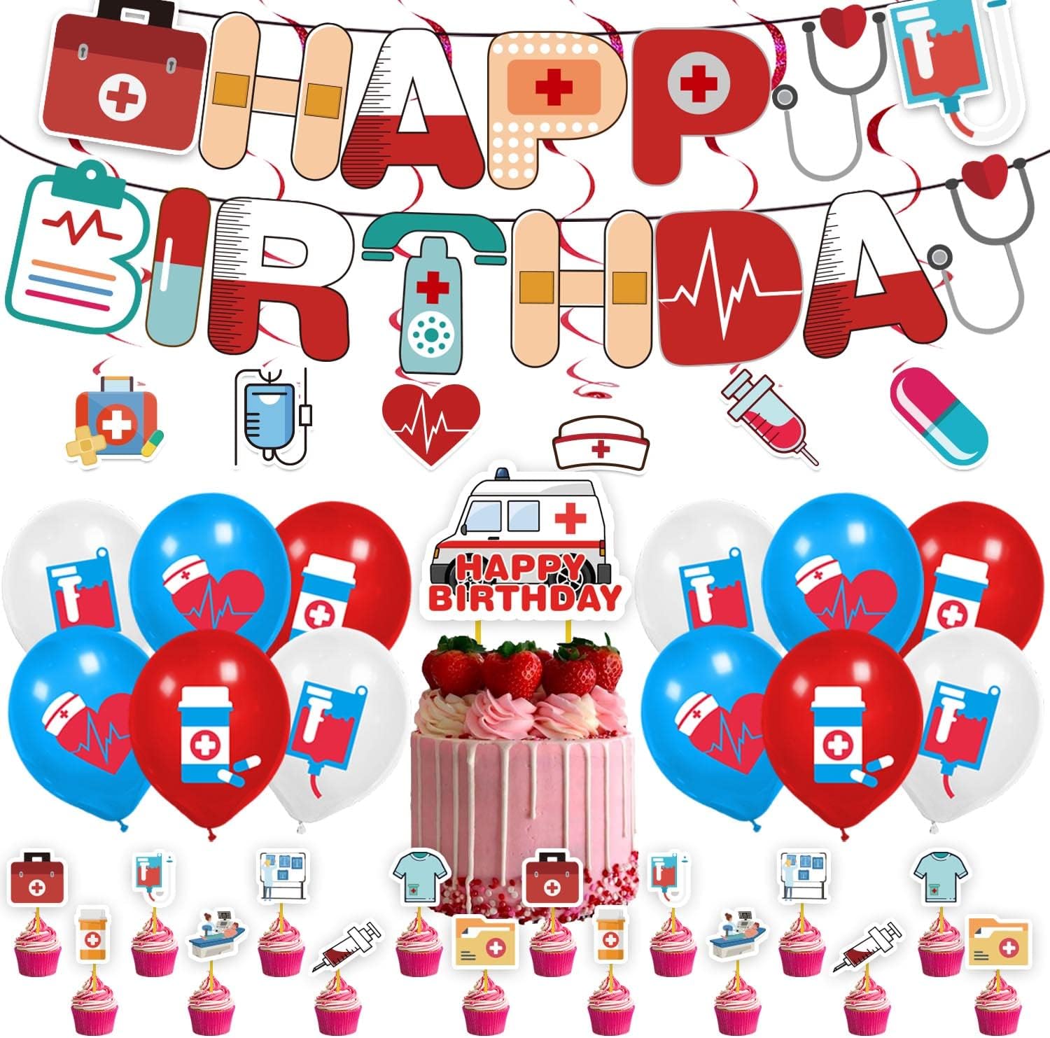 ADIANZI Nurse Graduation Decorations Nursing Graduation