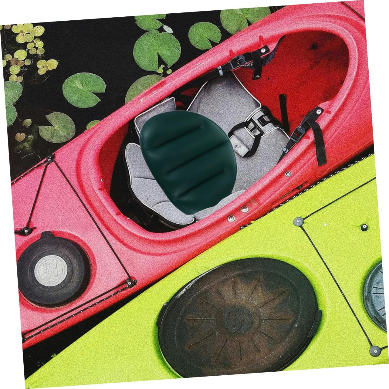 10pcs Inflatable Saddle Cushion for Water Rafting Replacement Boat Seat Pad Compact for Camping