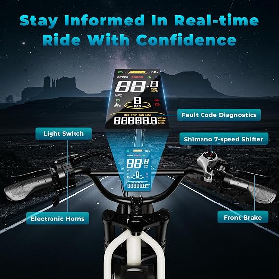 EUYBIKE 3000W/2000W Peak Motor Foldable Electric Bike for Adults, 35MPH 120+Miles, 48V/52V 30Ah/35Ah E Bike, 20 Fat Tire All-Terrain Ebike, Hydraulic Brake, 8-Speed, Magnesium Alloy, Full Suspension