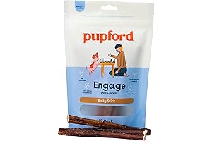 Pupford Dog Treats: Thick Bully Sticks for Canine Companions