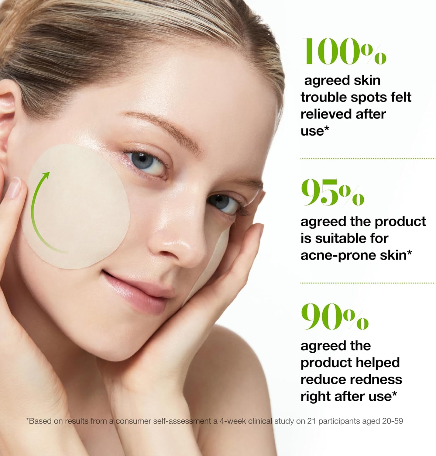 ANUA Azelaic 10 Hyaluron Redness Soothing Pad, Troubled & Spot Care, Quick & Easy Stretchable Facial Mask with Azelaic acid, Hyaluronic Acid, Korean Skincare (90 pads) - Image 4