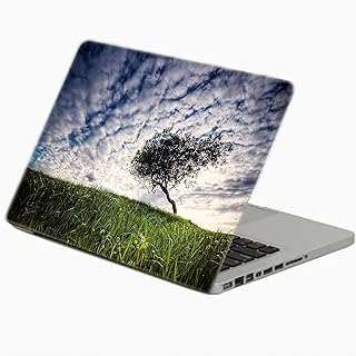 TAT Stains Liquid Texture Printed Laptop Sticker Multicolour-15.6 inch-4195
