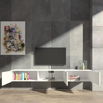 Pantİ 180 Tv Sehpasi Tv Ünİtesİ Beyaz