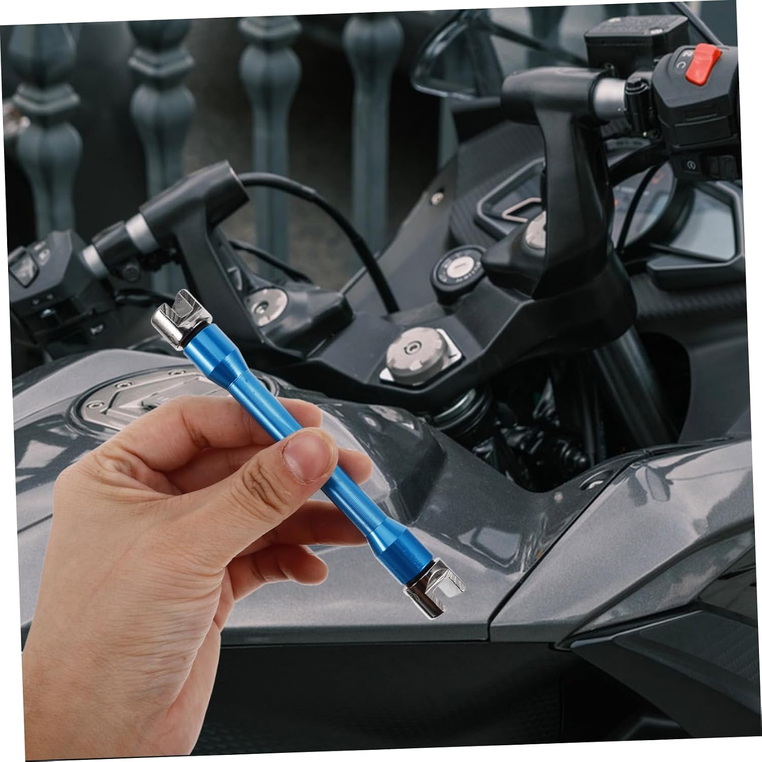 Motorcycle Tire Lever Wrench Tool Wire Wheels Motorcycle Repair Tools Spanner Wrench Torque