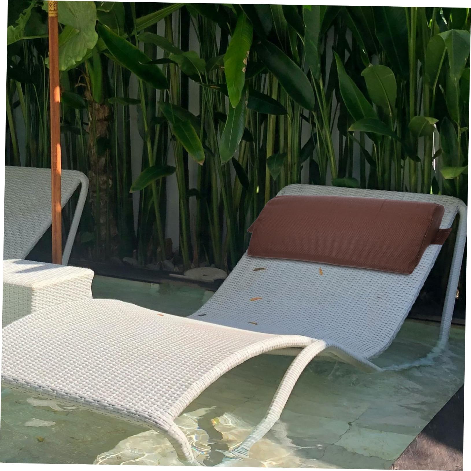 BESPORTBLE 4pezzi Cuscino Ergonomico Per Sedia Sdraio Poggiatesta e Supporto Per Collo e Testa Accessorio Per Relax Spiaggia