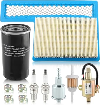 Oil Change Kit for Onan 5500 7000 Generators 122-0836 Oil Filter & 140-3116 Air Filter & 149-2341-01 Fuel Filter & E11015 Fuel Pump