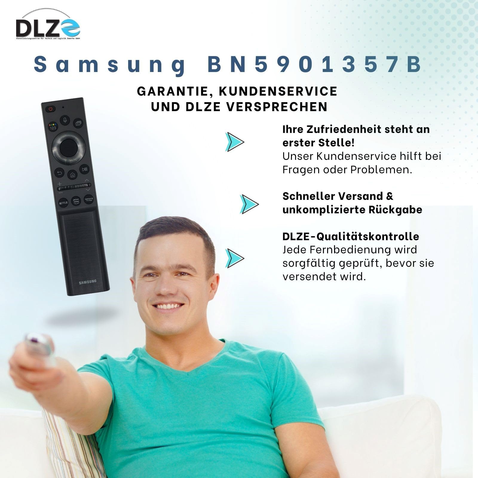 Samsung BN59-01357B Original-Fernbedienung für Samsung Smart TV
