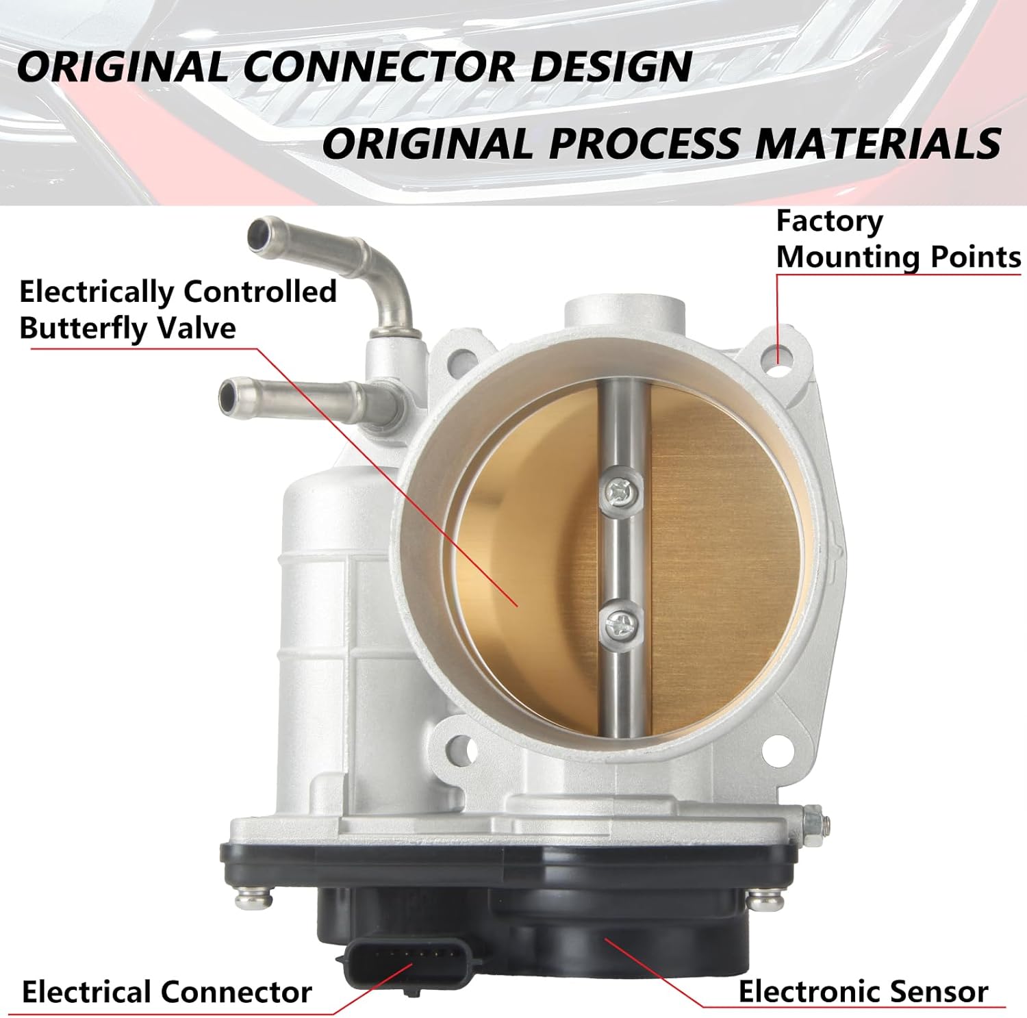 16119-9N00A Electronic Throttle Body Assembly Replacement for Maxima 2009 2010 2011 2012 2013 2014 3.5L V6
