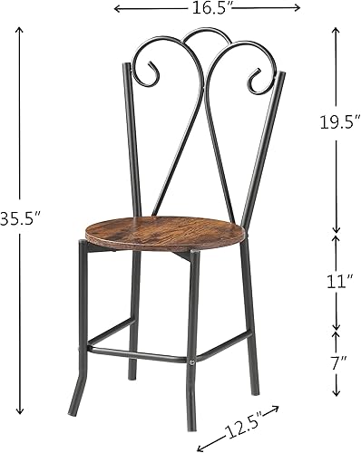 Miniatura 4 de Juego de mesa de comedor de cristal de 5 piezas, juego de mesa de comedor redonda para 4 personas con sillas. Mesa redonda de vidrio templado para