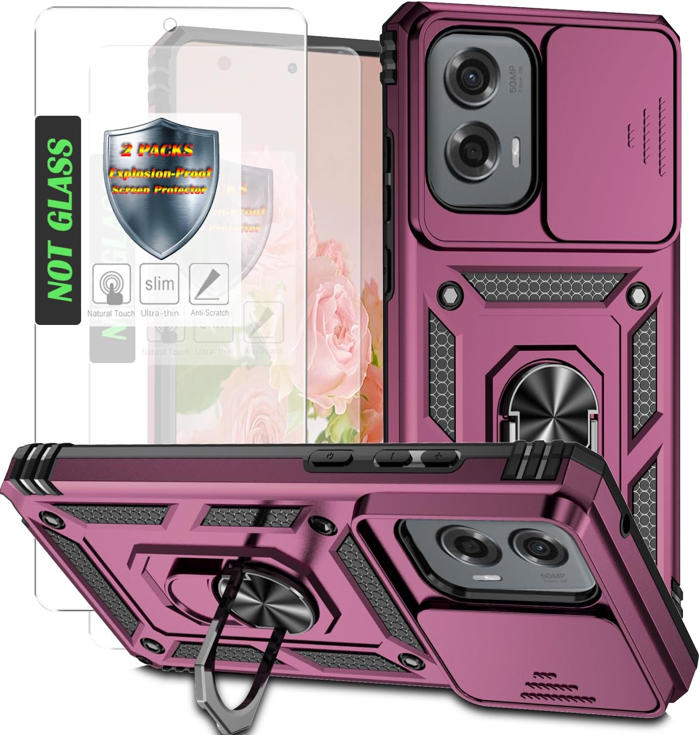 Custodia Per Motorola Moto G Stylus 5G 2024 Custodia [con - Foto 12