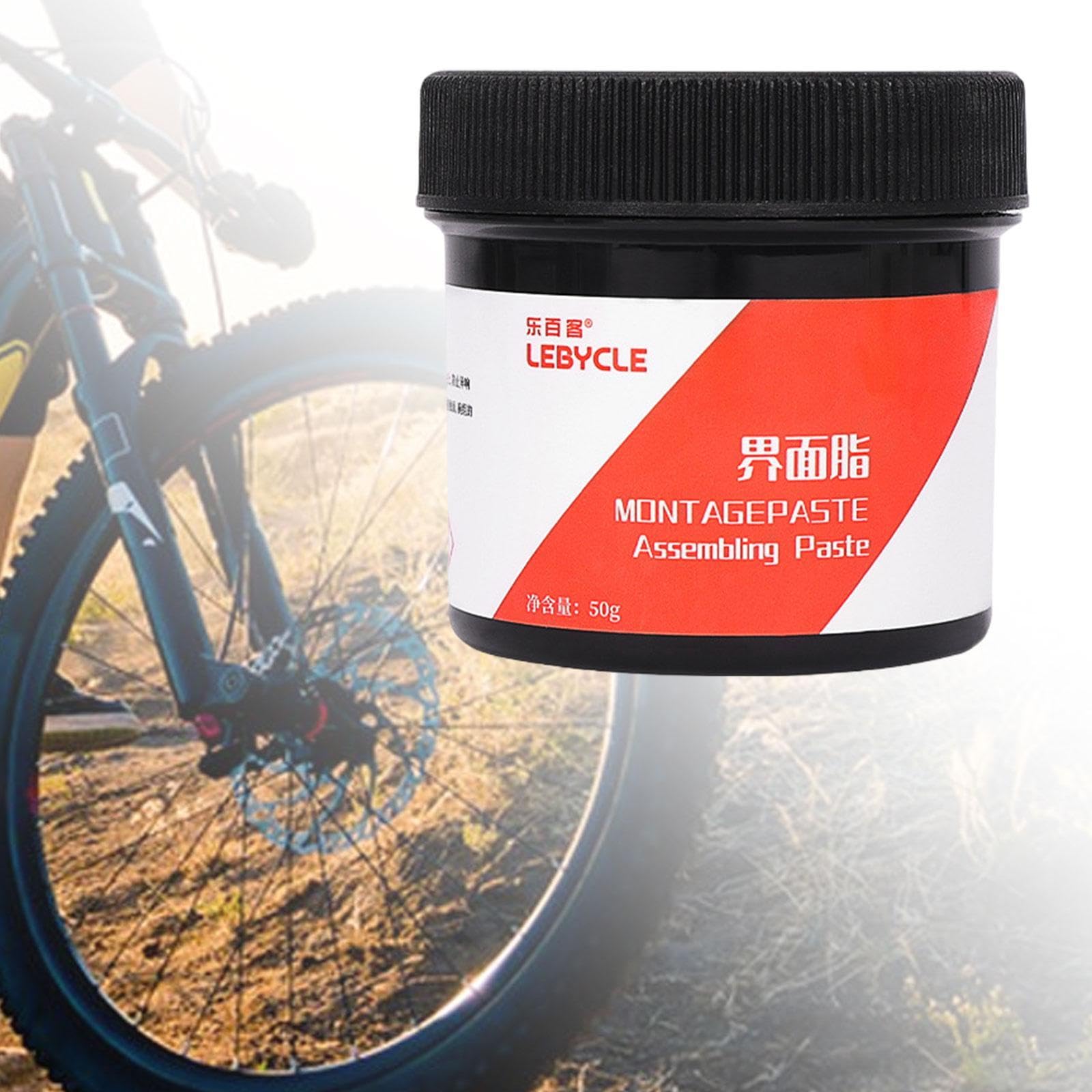 DYNWAVE Bike Assembly Paste 50G Reduces Friction and Wear Protection High Performance for Threads Bar Ends Bottom Bracket Bearings