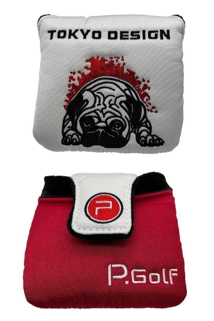Amazon.co.jp: P.Golf パターカバー ヘッドカバー パグデザイン