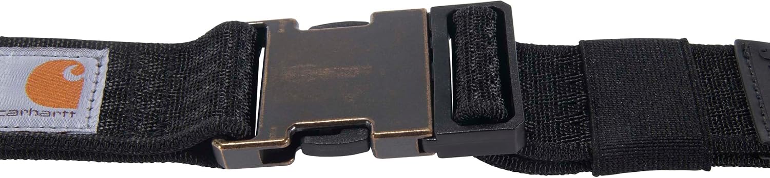 Carhartt Men's Durable Nylon Webbing Belts, W/a Slim Profile Design