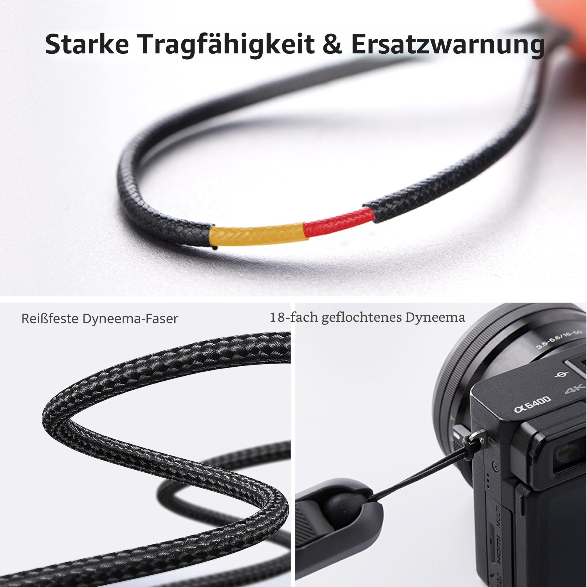 PGYTECH Kamera-Schultergurt Air im Retro-Stil, Kameragurt mit Schnellverschluss, Verstellbarer 120–140CM Kamera-Umhängegurt für Kompaktkameras von Nikon/Canon/Sony/Fuji (Erdbraun) L