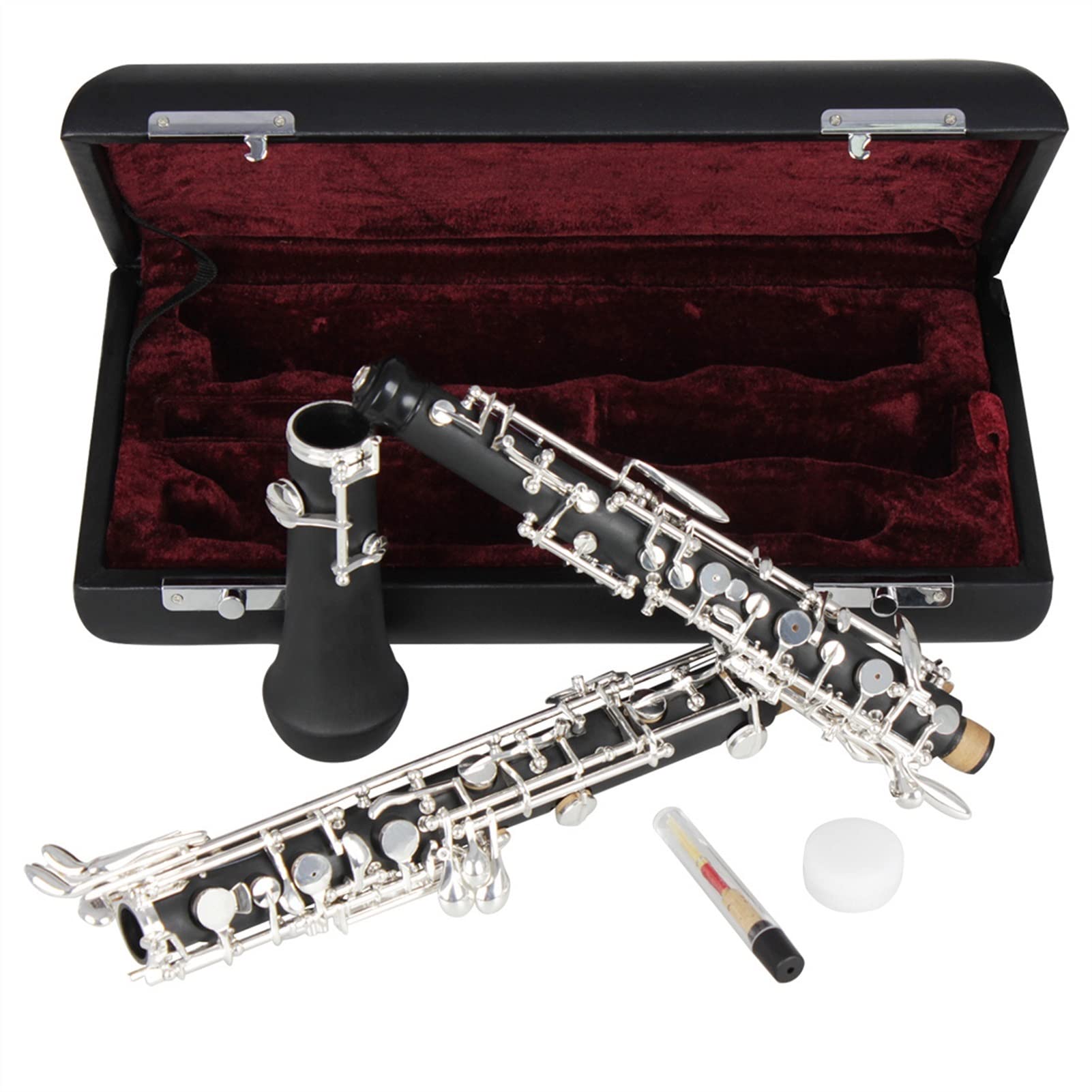 Strumento Oboe Professional C Key Semi-Automatic Bakelite Tube Oboe È Adatto per L'esame Professionale delle Prestazioni Principiante di Oboe