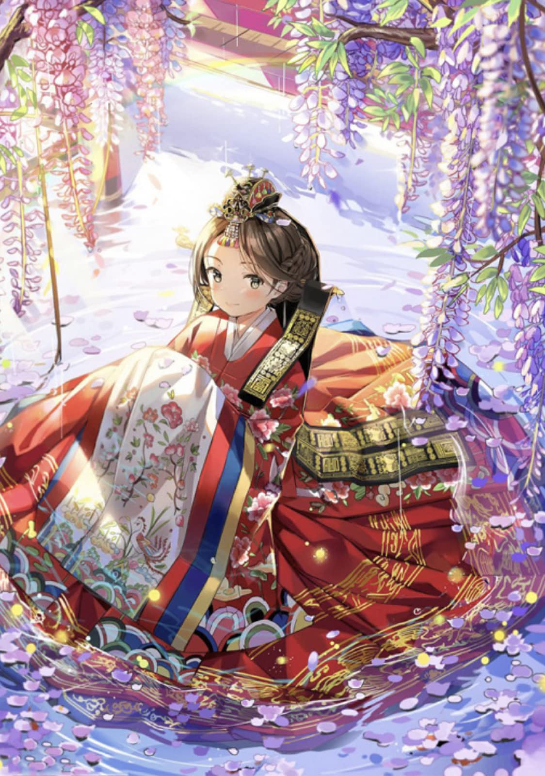 Amazon | WeiniuniuDIYダイヤモンドアート塗装キット 古風な