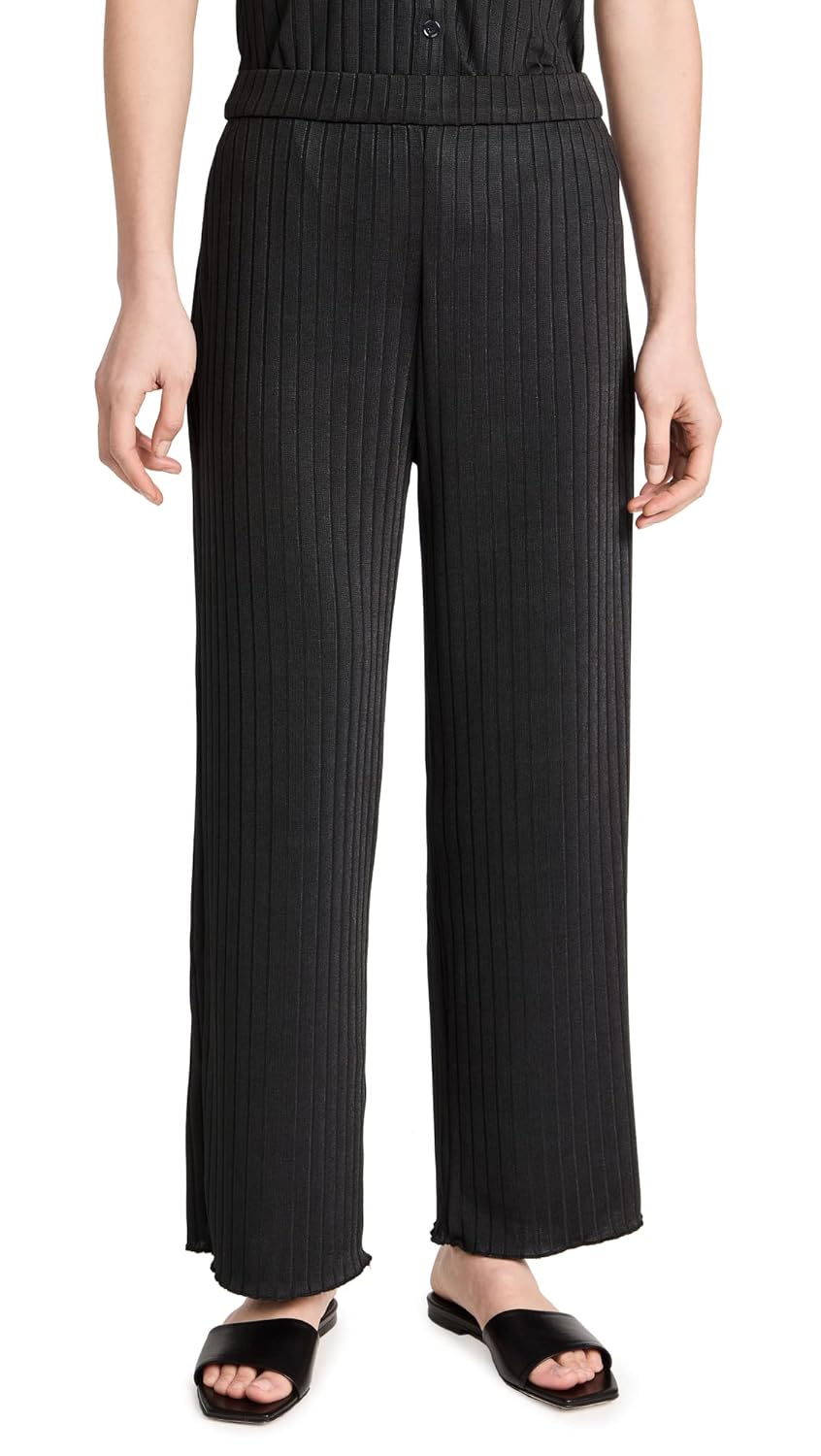 Club Monaco Womens Wide Rib Pants