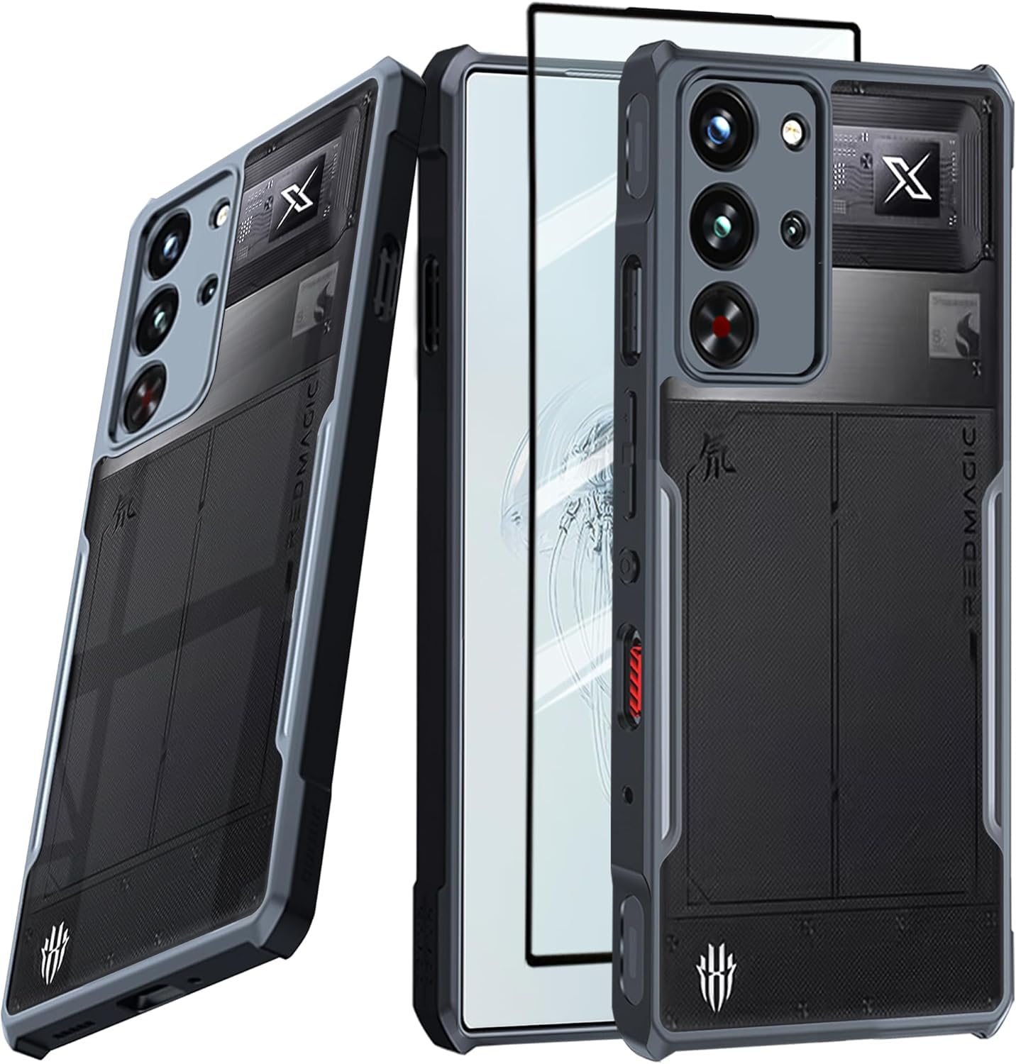 Custodia Foluu Per ZTE Nubia Red Magic 10 Pro - Protezione Militare Antigraffio