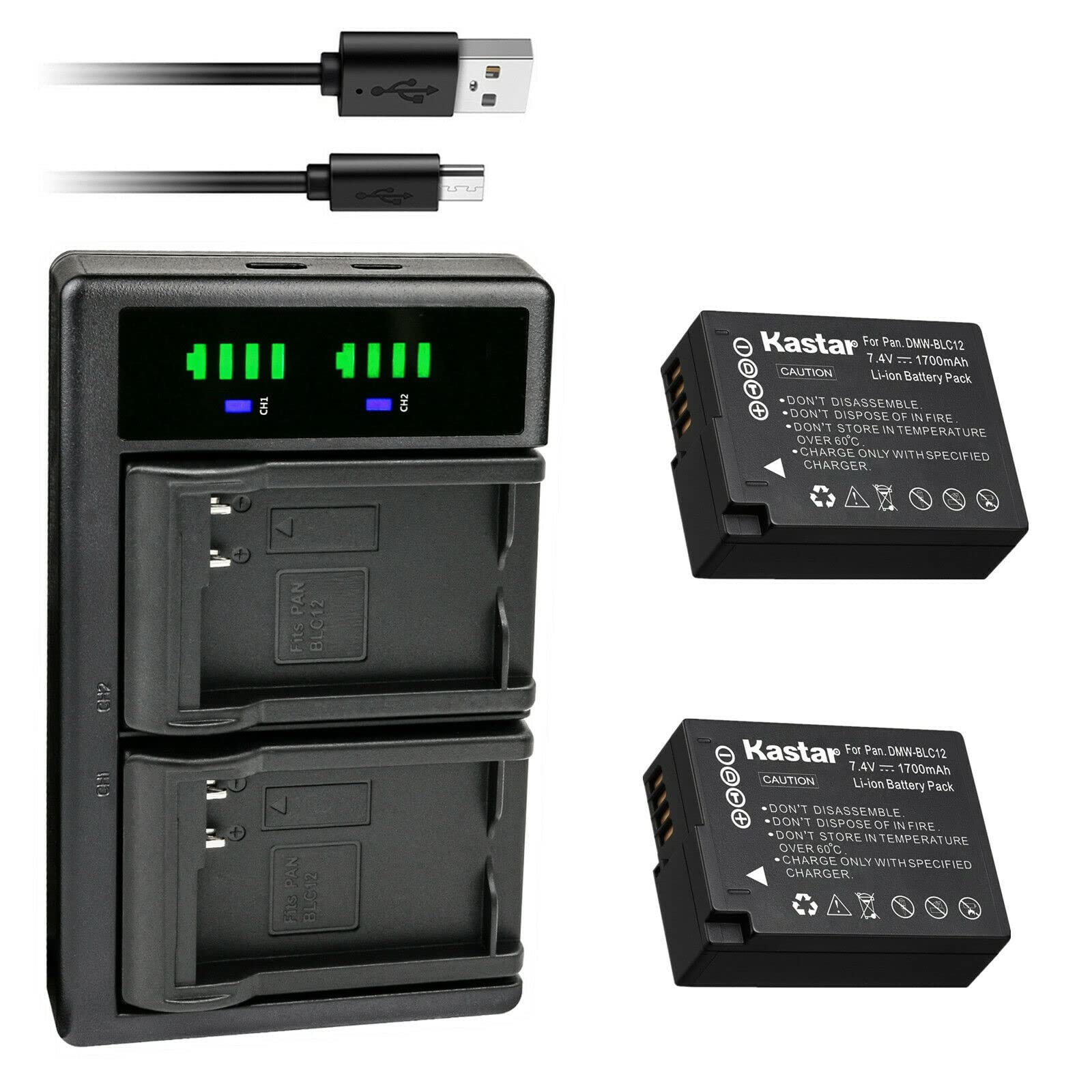 Amazon.com: Kastar 2-Pack BP51 Battery and LTD2 USB Charger