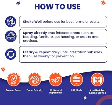 Mite-B-Gone Extreme Mite Killer Spray 1 Gallon (128 oz) | Extra-Strength Plant-Based Formula | Safe for Homes, Pets & Livestock Areas | for Coops, Barns, Bedding & Carpets