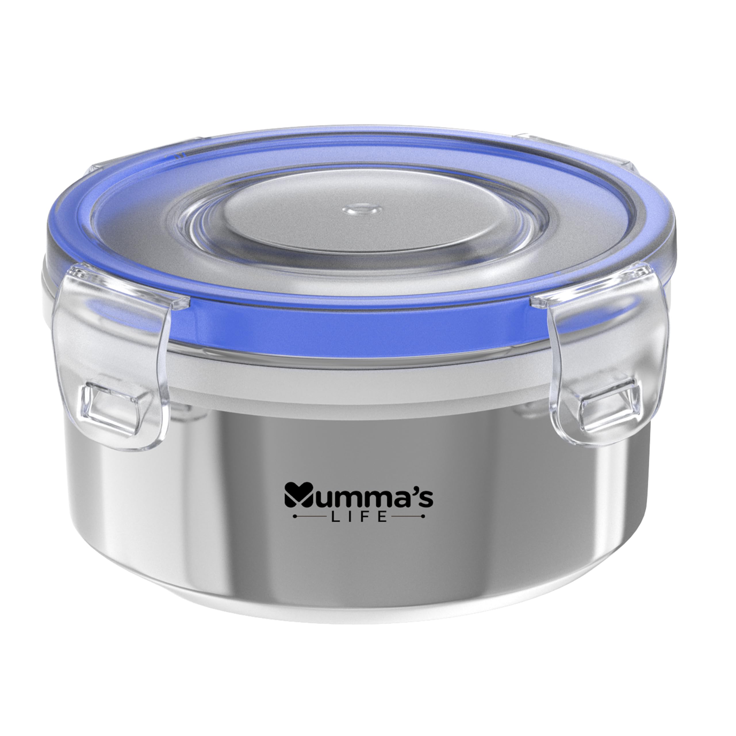 Mummas LIFE Stainless Steel Airtight Containers With Leak Proof Lids, Set Of 1, Bpa Free, Odourless, Dishwasher Safe, Ideal For School And Office, 360Ml Capacity Each, Food Grade Silicon Seal, (B0DBLWKFND) Amazon Price History, Amazon Price Tracker