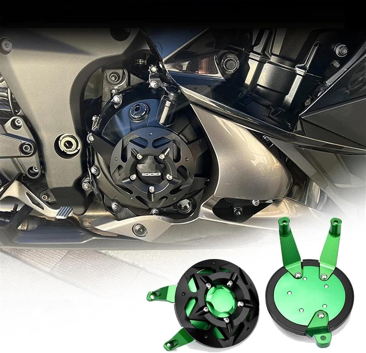 オートバイ エンジン ステーター カバー オートバイエンジンクランク