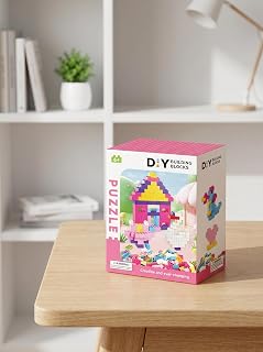 500PCS Pink Castle Building Blocks for Girls | Premium ABS material, smooth no burr. Compatible with mainstream bricks. 500pcs for DIY building, fit kids and adults.