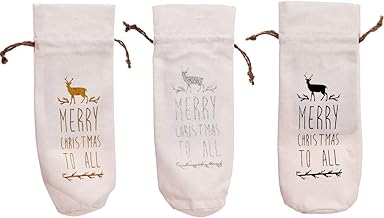 Bottle Bag Set of 3 Wine Bottle Bag Gift Bag