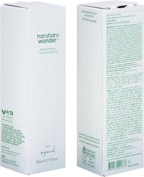 Amazon.com: HARUHARU wonder Black Bamboo Frizz-free hair oil
