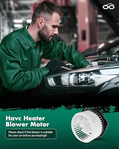 Miniatura 7 de SCITOO Motor de soplador de calentador con ventilador HVAC AC motor de soplador apto para Infiniti EX35 2008-2012 2003-2007 NISSAN 350Z 2011-2016