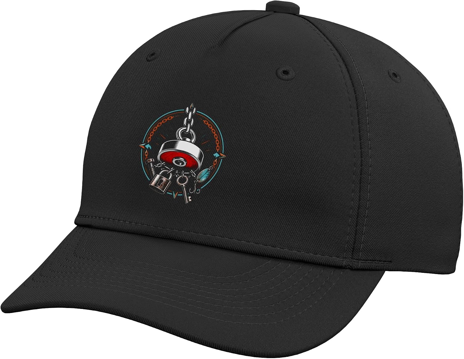 Modern Magnet Fishing Treasure Haul Adjustable Baseball Hat