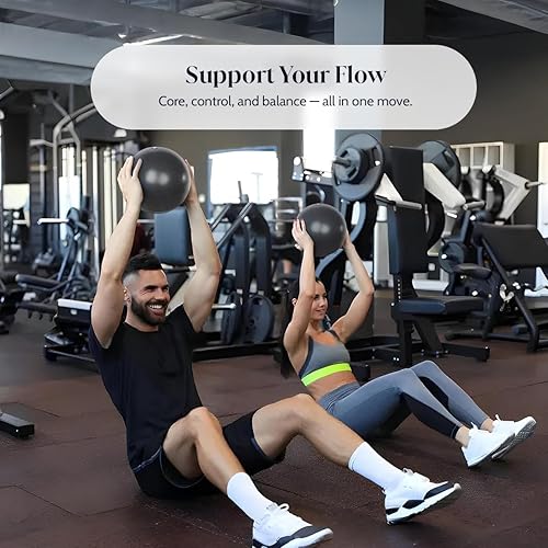 Miniatura 7 de Kit de pilates para entrenamiento en casa – Juego de anillos de pilates con mini bola, anillo de pilates, juego de bandas de resistencia y bandas