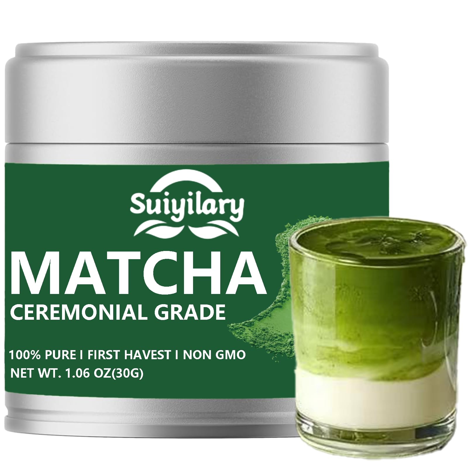 Ceremonial Grade Matcha Powder Premium First Harvest Green Tea Powder 100 Pure Matcha Tea Vegan Gluten-Free Sugar-Free with