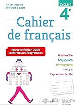 Download Cahier de français cycle 4 / 4e - Ed. 2018 PDF