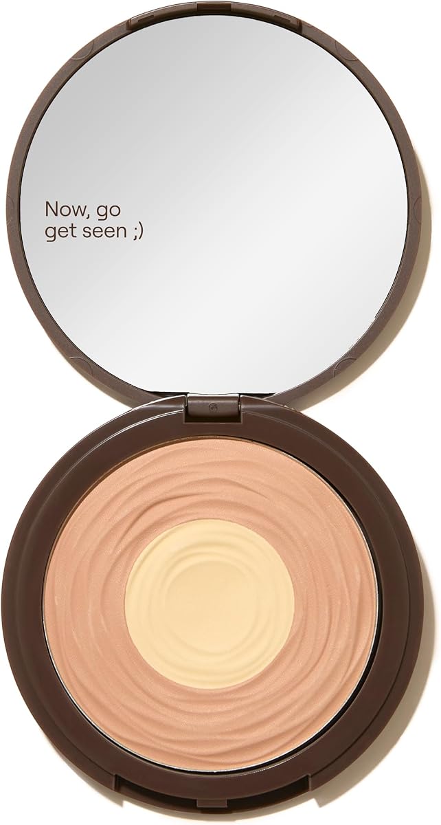 Live Tinted Hueskin Brightening Core Setting Powder, Med/Light, Soft Matte