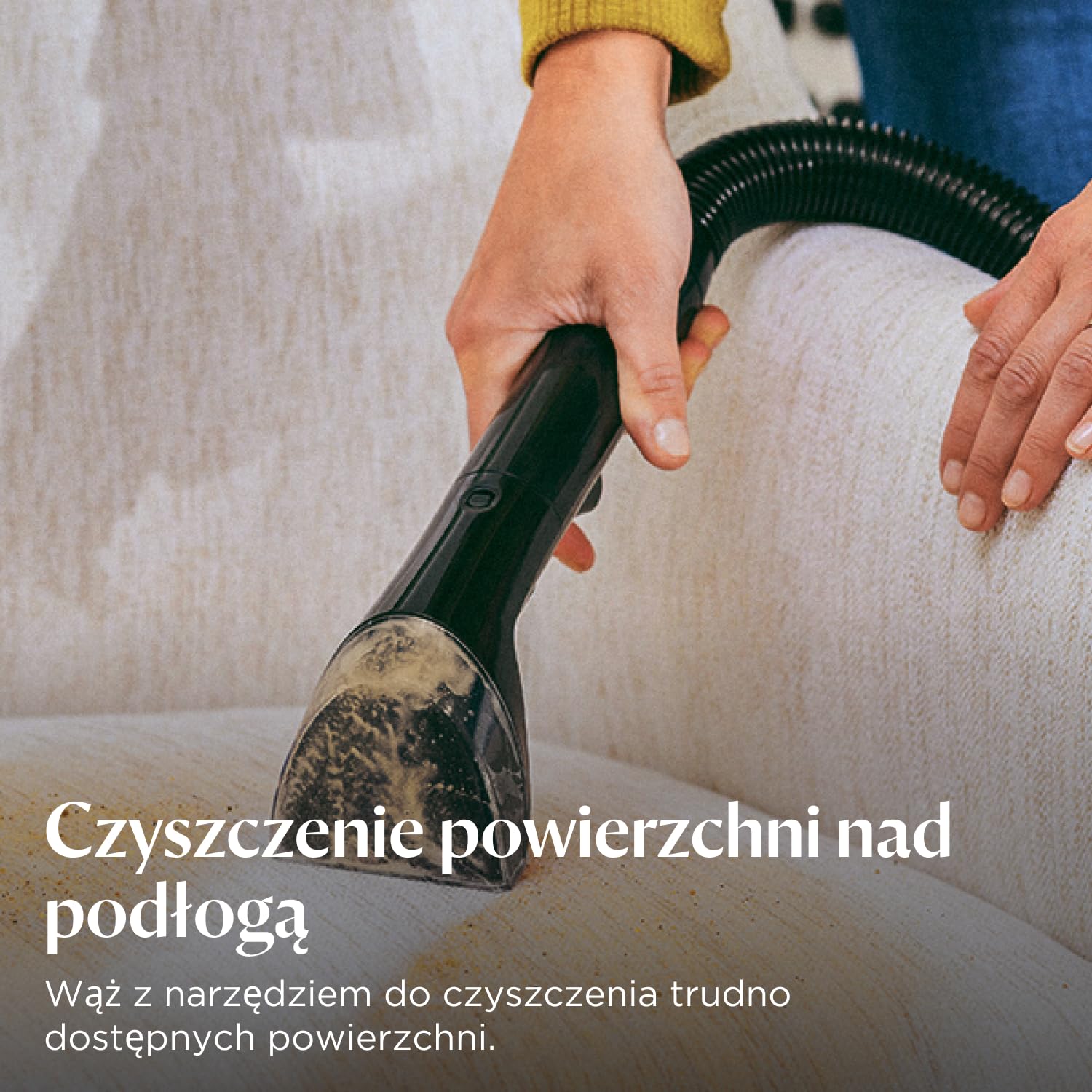 BISSELL Revolution HydroSteam 3670N Odkurzacz do dywanów Przewodowy 77 dBa Czarny Tytan Niebieski