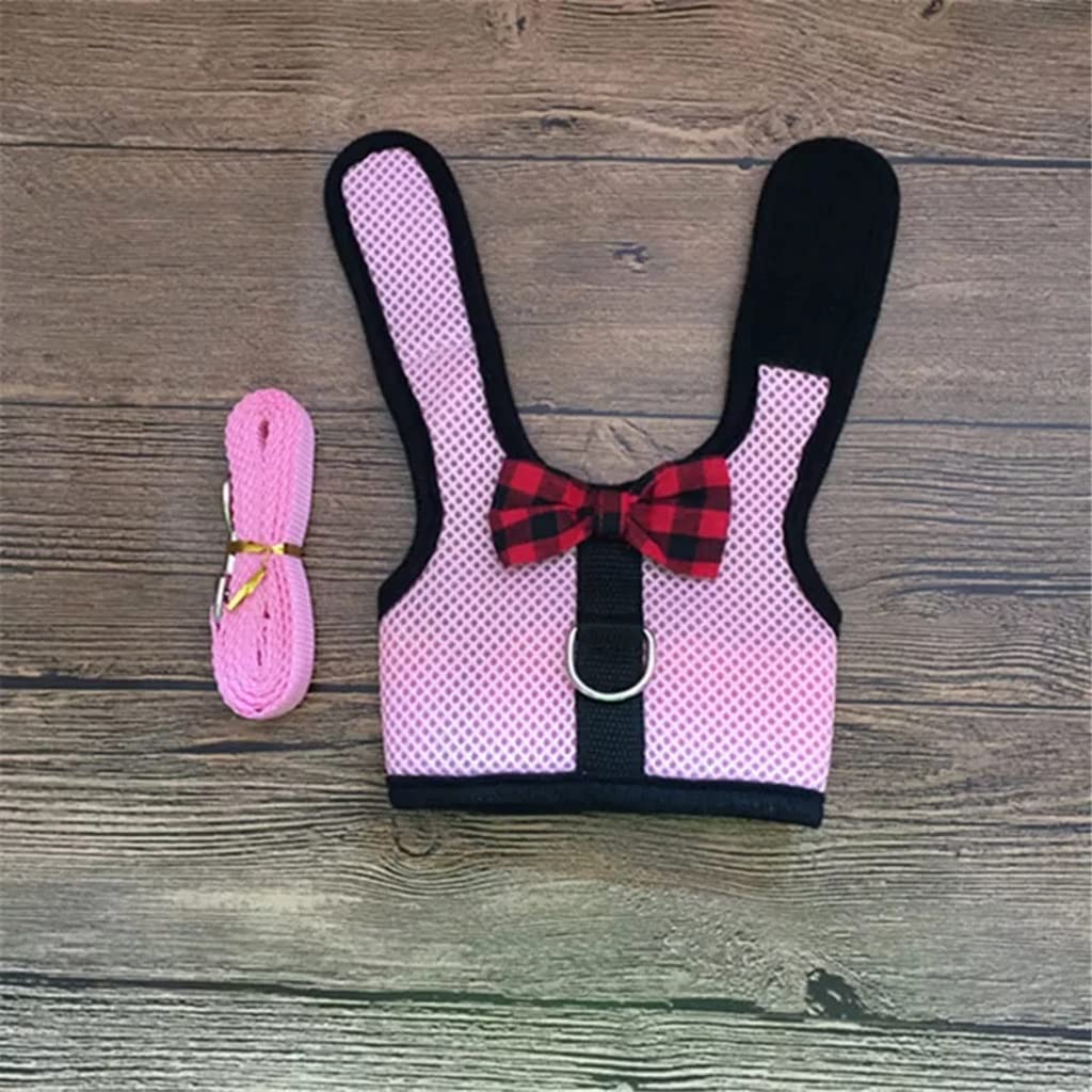 Harnais en maille pour lapin et rongeur idéal pour les promenades sécurisées dans le jardin