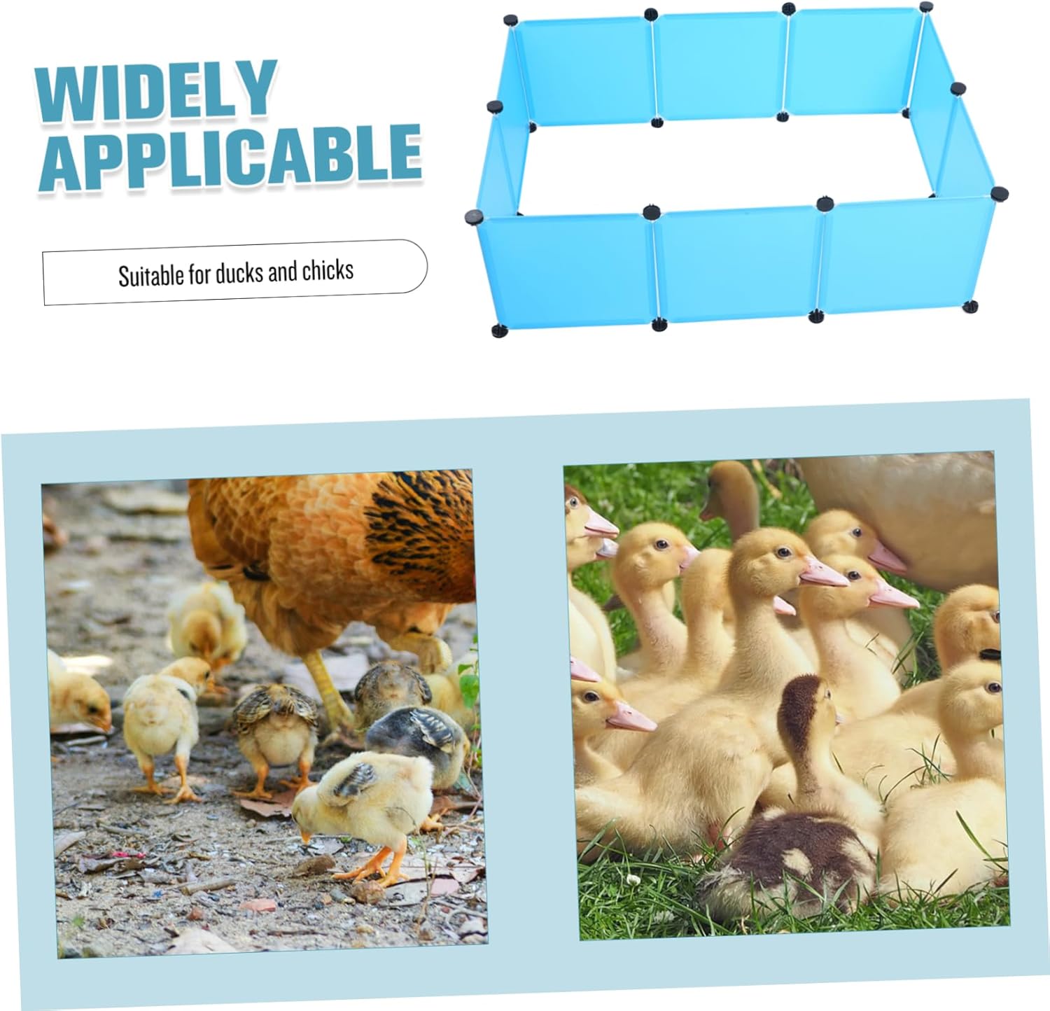 1Set Portable Small Pet Playpen for Hamsters Guinea Pigs and Ferrets Easy to Assemble Compact Storage Indoor Use Exercise Enclosure for Small Animals