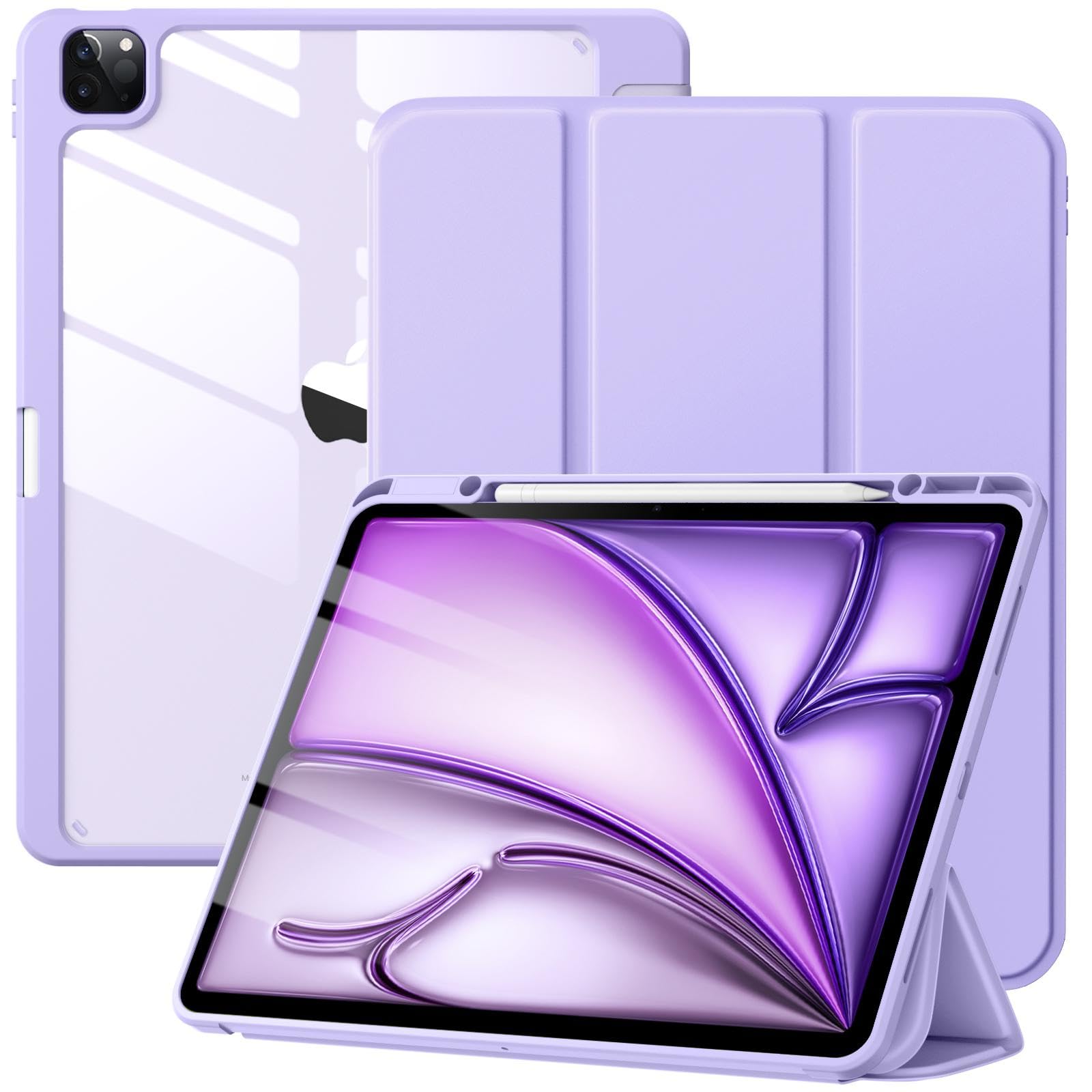 Apple iPad Air (M2) 13インチ パープル + MOFTケース Amazon.co.jp: 【Maledan】 対応ipad air 13インチ ケース- 2025新型