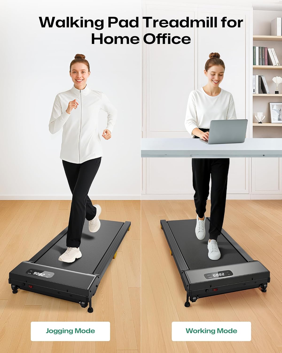 الأصلي - جهاز مشي بمنحدر، جهاز للمشي قابل للحمل يوضع تحت المكت... - view 3