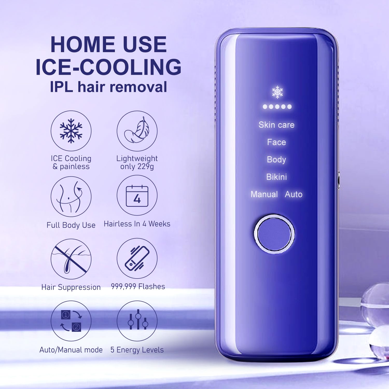 Amazon.com: IPL Hair Removal,Laser Hair Removal,hair removal