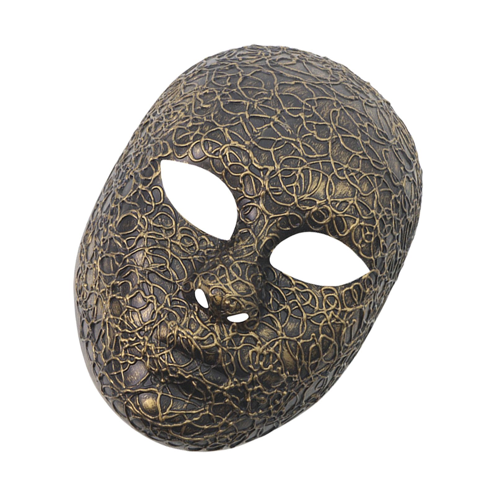Buxuaaaa Masquerade Skull Full Scary Cosplay Party for Halloween Carnivals Fancy Dress Skeleton