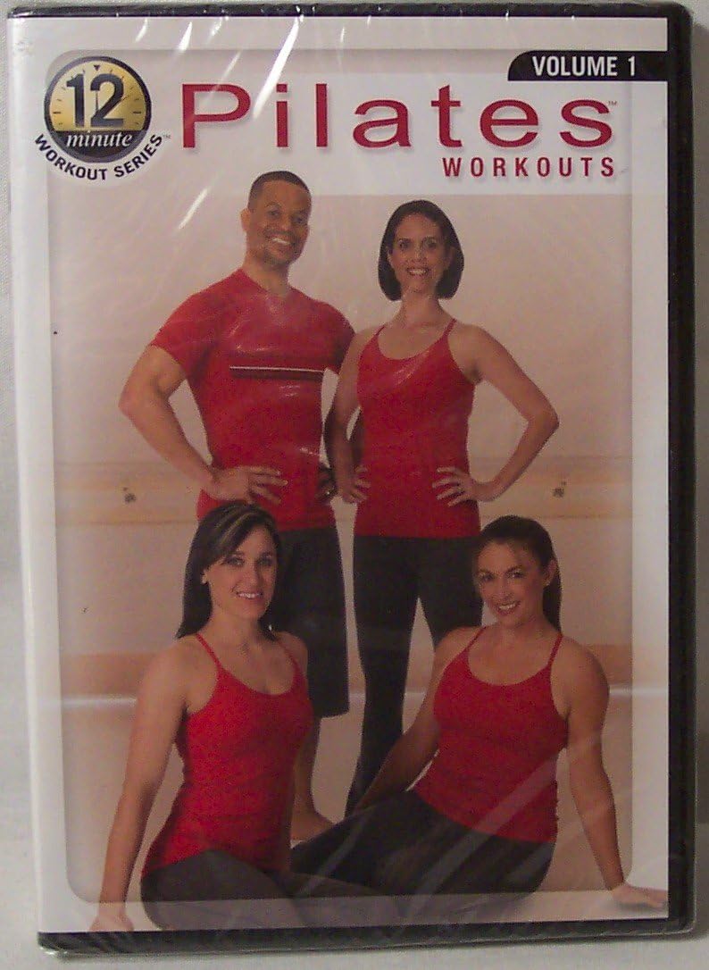 - Pilates Workouts, 12 Minute Workout Series, Volume 1, 4 Complete Workouts (Pilates Essentials, Ultimate Abs, Total Body Burn, Firm and Burn), The Food Lovers Fat Loss System with Ferguson/Field, DVD