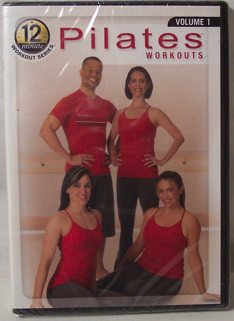 Pilates Workouts, 12 Minute Workout Series, Volume 1, 4 Complete Workouts (Pilates Essentials, Ultimate Abs, Total Body Burn, Firm and Burn), The Food Lovers Fat Loss System with Ferguson/Field, DVD [DVD]