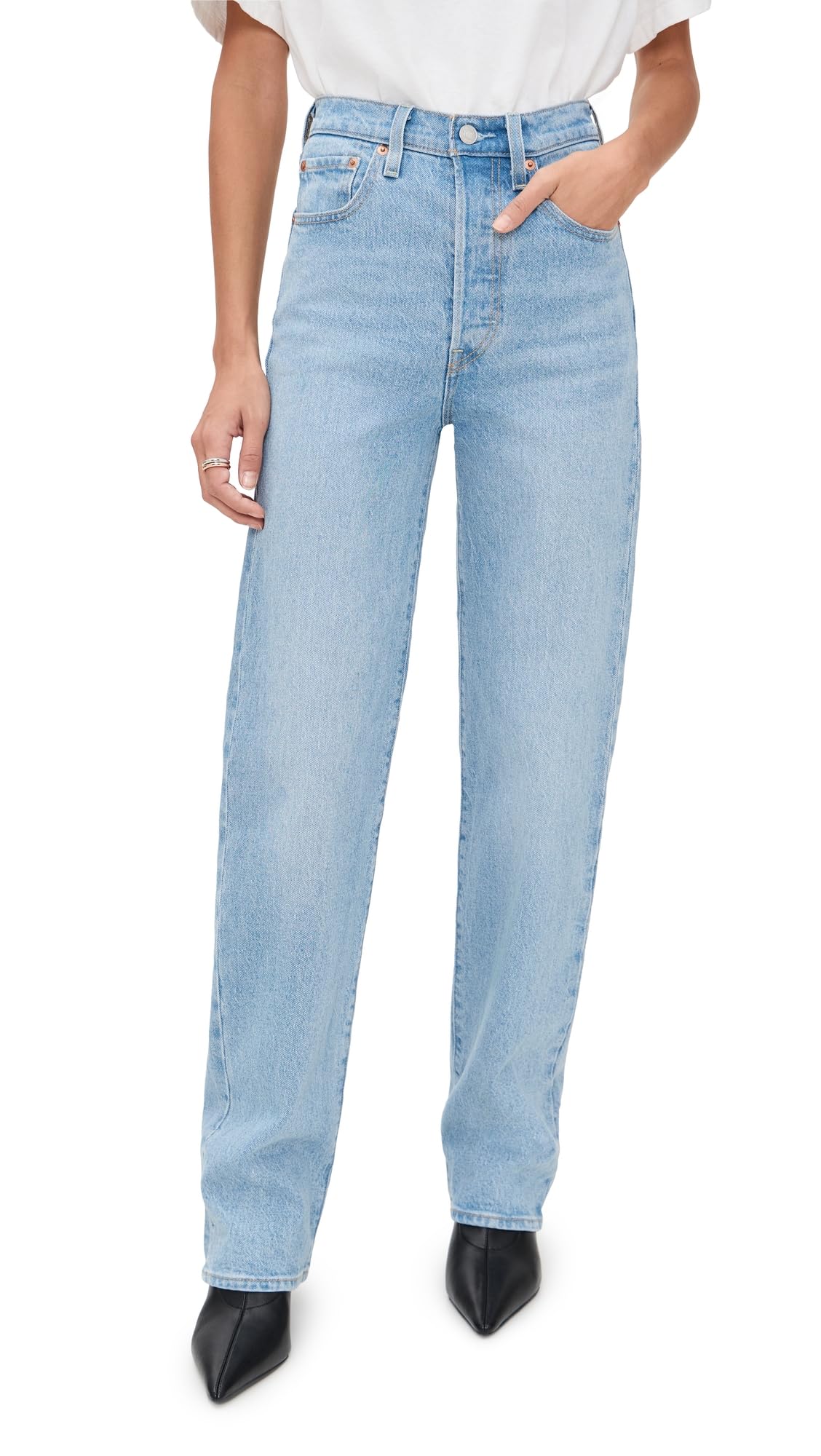 Levi's Womens Ribcage Full Length Jeans