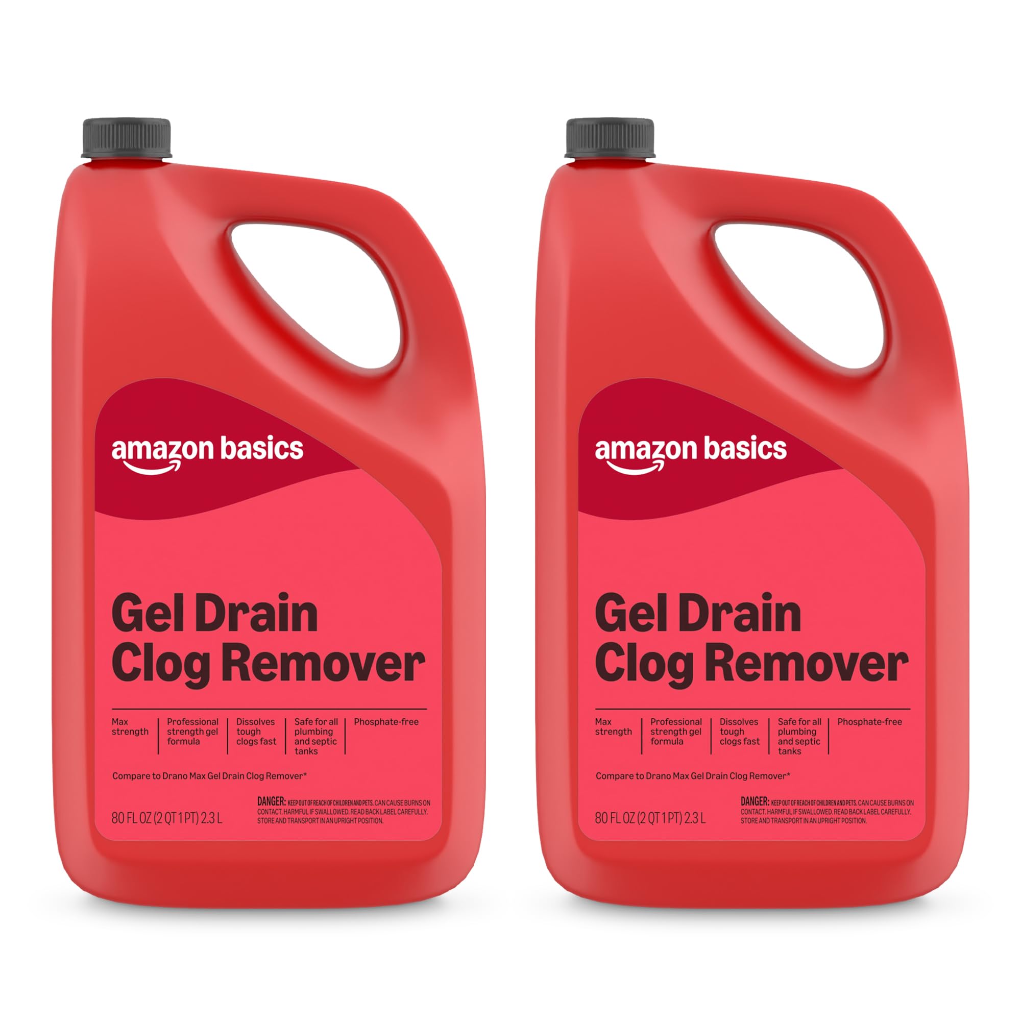 Amazon Basics Max Strength Drain Cleaner Gel
