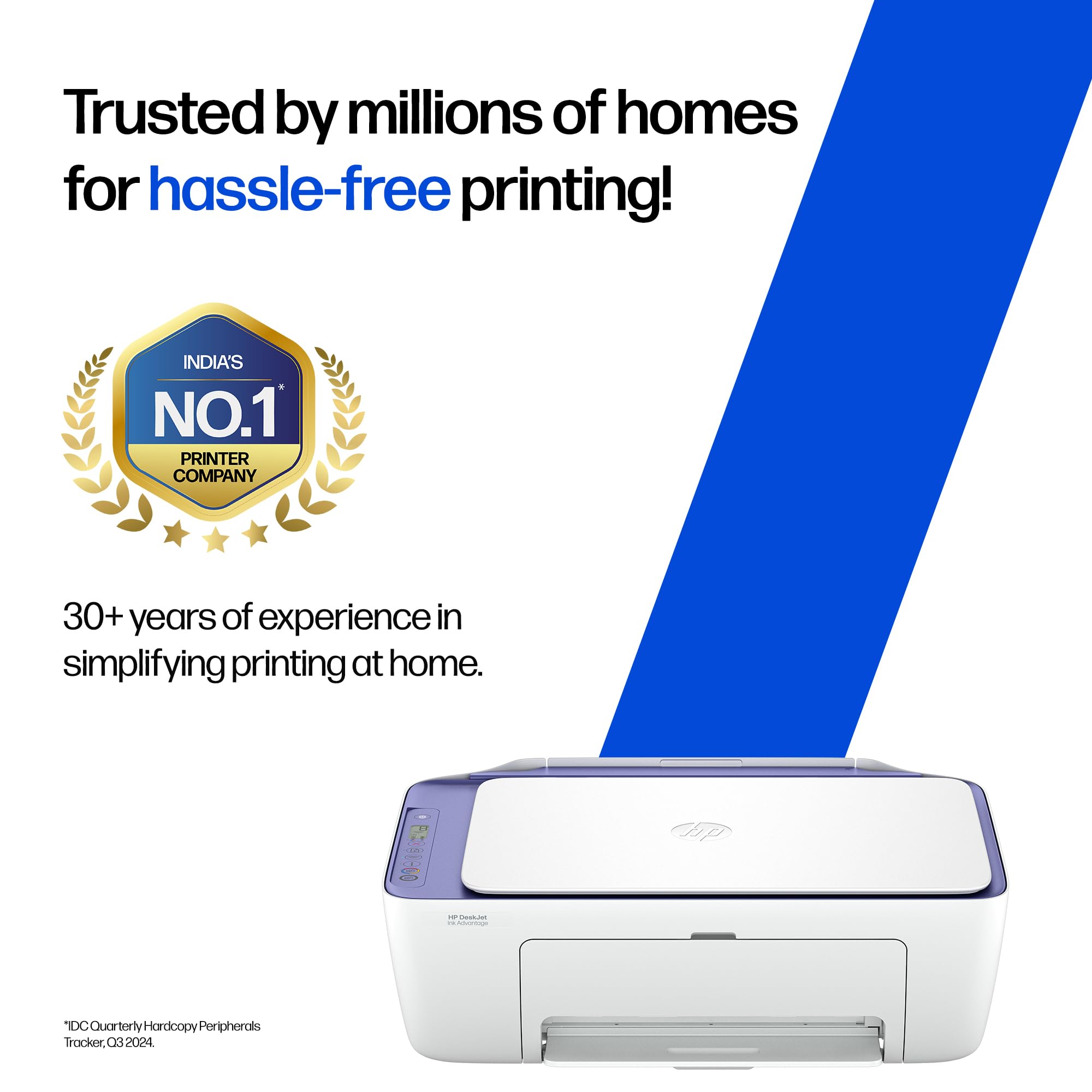 HP AI Capable Ink Advantage 2986 Dual Band WiFi (up to 10X Faster) Colour Printer - Print/Scan/Copy Ideal for Home — Amazon image 9