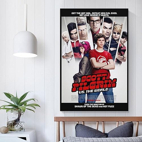 Miniatura 5 de Scott Pilgrim Vs. The World Classic Movie Poster (12) Posters Wall Art Painting Canvas Gift Living Room Prints Bedroom Decor Poster Artworks