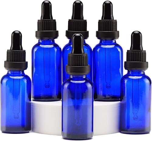 Miniatura 26 de YIZHAO Botella con cuentagotas de vidrio ámbar de 2 onzas, botellas de tintura con cuentagotas de vidrio, para aceites esenciales, aromaterapia